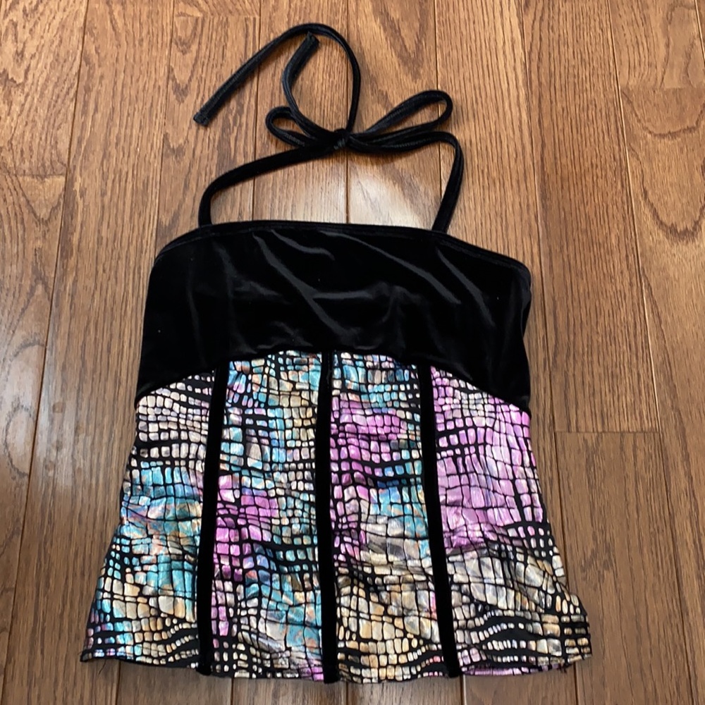 Curtain Call Costumes Small Adult Dance Top